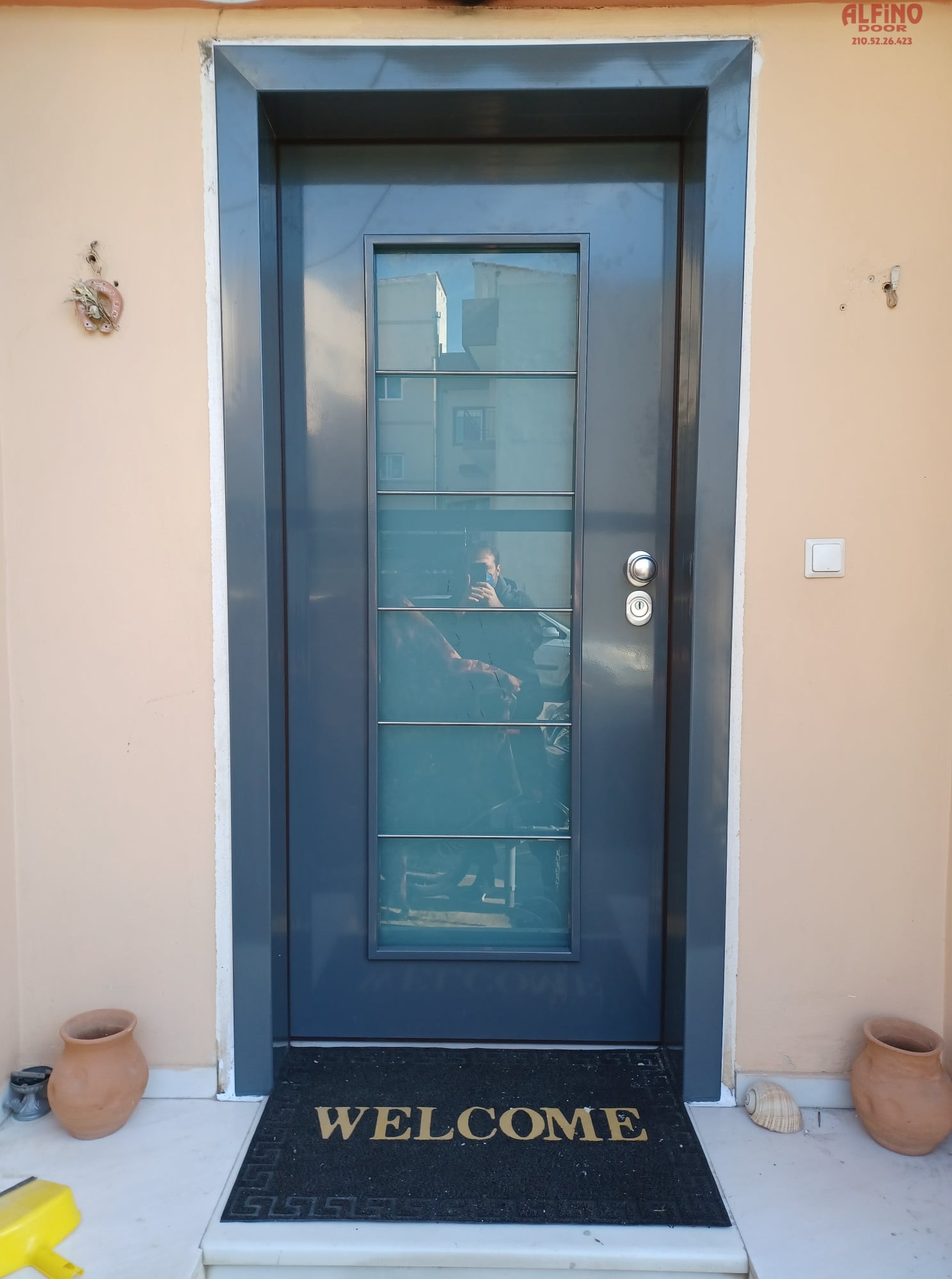 Συνδυασμός συναγερμού με θωρακισμένη πόρτα – Θωρακισμένες πόρτες ασφαλείας Αθήνα